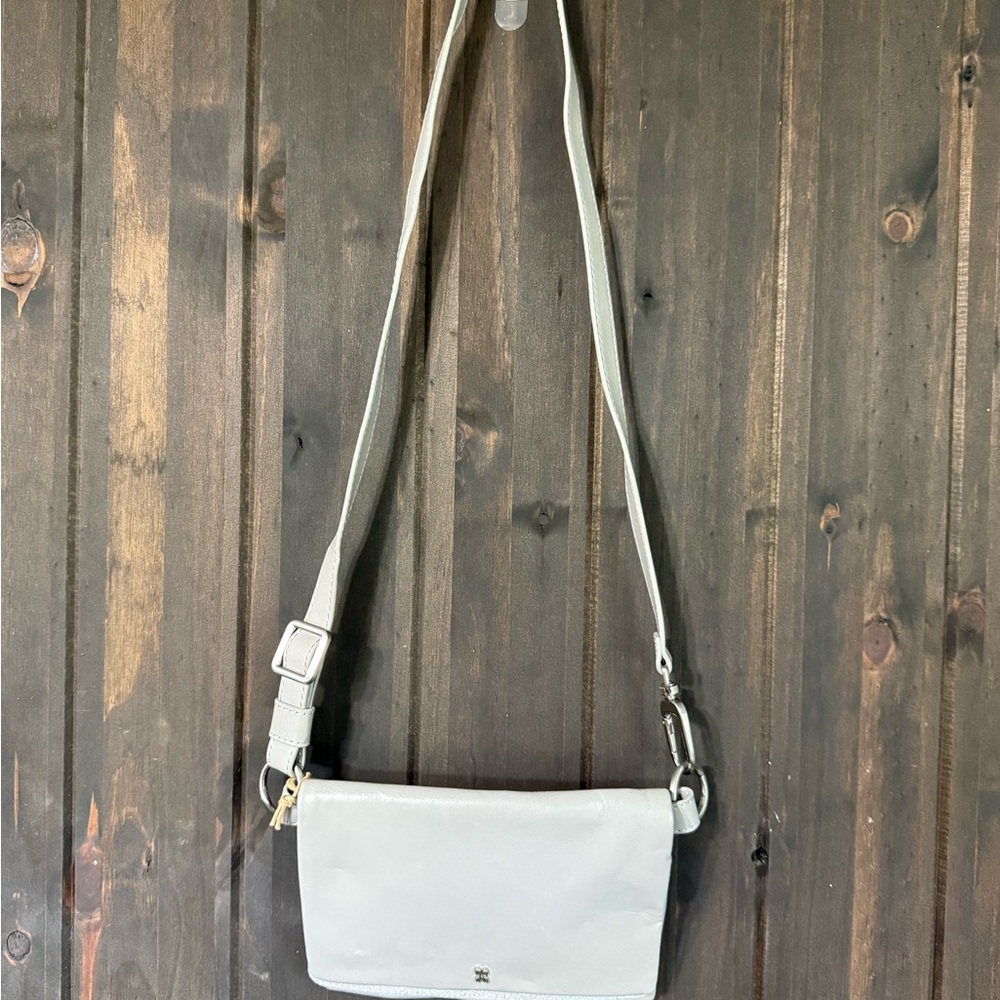 Elegant Gray Crossbody Bag